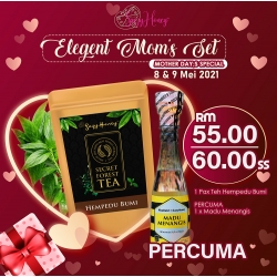 Elegant Mom's Set - Hempedu Bumi Mix Tea & Madu Menangis