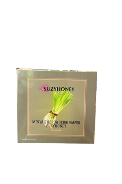 Minyak Serai Wangi Travel 50ml x 3 Botol FOC 1 Botol