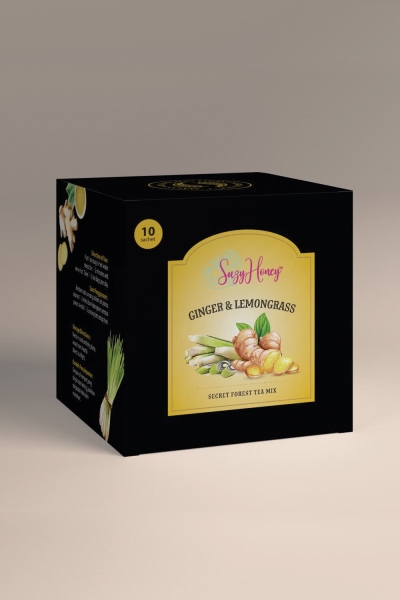 Secret Forest Tea Mix with Ginger & Lemon Grass (10 sachet)